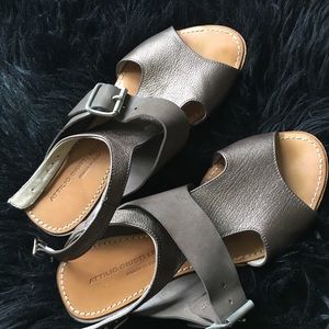 Attilio Giusti Leombruni Leather Sandals